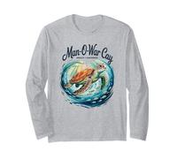 Man-O-War Cay, Abaco, Bahamas Sea Turtle Long Sleeve T-Shirt