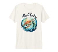Man-O-War Cay, Abaco, Bahamas Sea Turtle Premium T-Shirt