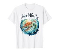Man-O-War Cay, Abaco, Bahamas Sea Turtle Value Graphic T-Shirt