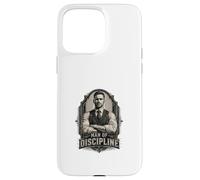 Man Of Discipline Vintage Strong Mindset Design Case for iPhone 15 Pro Max