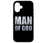Man of GOD - Christian Faith Men's Church Ministry & Pastor Case for iPhone 16