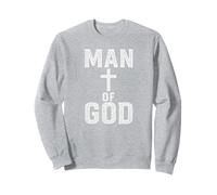 Man of God Husband Christian Faith Dad Grandfather Uncle Sweatshirt
