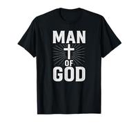 Man of God Husband Christian Faith Dad Grandfather Uncle T-Shirt