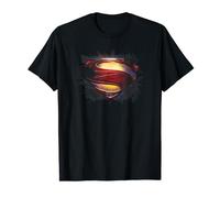 Man of Steel Grungy Shield T-Shirt