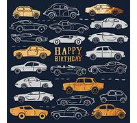 Man of The Moment Card - Birthday Cars
