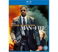 MAN ON FIRE BLU-RAY Dakota Fanning Denzel Washington Movie Film New UK R2