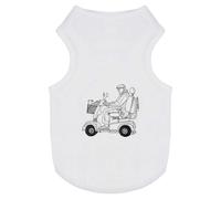 'Man On Mobility Scooter' Pet Dog/Cat T-Shirt (PT00089699)