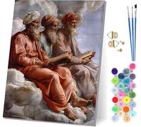 Man Paint by Numbers for Adults, Book Paint by Numbers Canvas, DIY Color Oil Painting with Acrylic and Brushes, Hobbies for Adults Women, Painting for Home Wall Decor, Gifts for Women 40x52 in A-6902