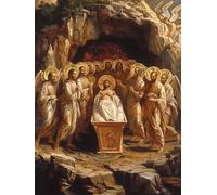 Man Paint by Numbers for Adults, Painting by Numbers for Adults Angel, DIY Adult Crafts Acrylic Pigment Drawing Kit with Brushes, Hobbies for Women, Home Wall Decor, Gifts for Women 12x16 in 4-4572