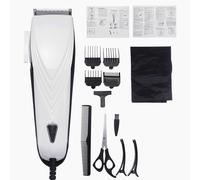 Man Professional Electric Hair Trimmer Styling Clipper Comb Set w/ Storage Case