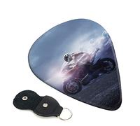 Man Ride A Motorcycle Printed Guitar pick Guitar Plectrums for Acoustic Guitar Electric Guitar Bass Guitar - Guitar Accessories - 6 Pack 0.46mm