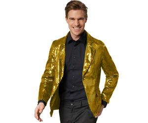 Man Sequin Jacket Glittler Sparkle Party Blazer Clothes Longsleeve Men Outfit