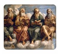 Man Small Mouse Mat 270x220mm Gaming Mouse Pad Cloud, Non-Slip Rubber Base, Waterproof Surface, Stitched Edges Mousemat, Compatible with Laser and Optical Mice Wear-Resistant, Gifts for Men P-8384