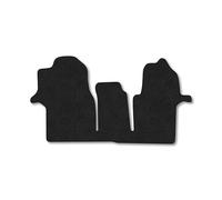 MAN TGE (2017+) Van Mats Accessories Tailored Fit Carpet Car Floor Mats Non Slip Black Trim Compatible Accessory Anti Slip Full Coverage Durable Granulated Backing Hand-Finished Clips