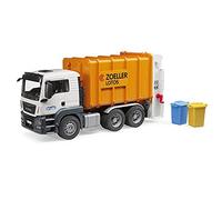 Bruder Garbage Truck Side Loading Man TGS Childrens Toy Vehicle Model Playset