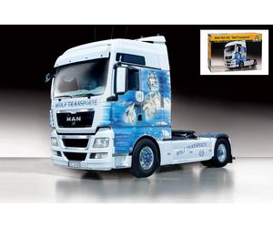 Man TGX XXL Wolf Transport Truck Plastic Kit 1:24 Model Italeri