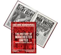 Man U Newspaper Headlines Football Book - Gift (LAST MINUTE GIFT) Approx A3 in size - NEWLY UPDATED FOR THE 2024 SEASON - Fast Delivery! Buy NOW and PERSONALISE LATER! (Man U 2024)