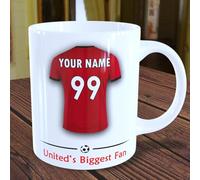 Man United Mug Personalised United Cup for Football Supporters Fans Birthday Christmas