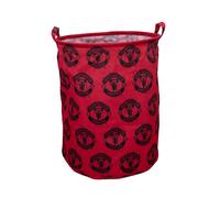 Manchester United FC Officially Licensed Storage Basket, Icon Design, Toy Box, Laundry Basket, Organizer for Children's Room, Kids' Playroom, 48 cm x 40 cm