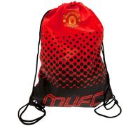 Man United Unisex Gym Bag (One Size) (Red)