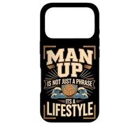 Man Up Is Not Just A Phrase Its A Lifestyle Volleyball Case for iPhone 17 Pro