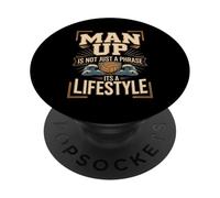 Man Up Is Not Just A Phrase Its A Lifestyle Volleyball PopSockets Adhesive PopGrip