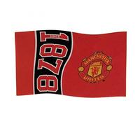 Man Utd Since 1878 Flag (152 x 91cm) - One Size