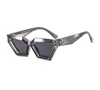 Man Vacation Outdoor Sunglasses Driving Woman Commuter Sun Glasses(Grey)