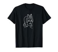 Man Wearing Cat on his head with Third Eye T-Shirt