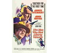 Man Who Shot Liberty Valance The 01 Film A4 Poster Print 10x8