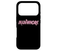 Man-Whore Funny Edgy Lounge Lizards Adult Humor Case for iPhone 17 Pro