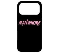 Man-Whore Funny Edgy Lounge Lizards Adult Humor Case for iPhone 17 Pro Max