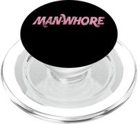 Man-Whore Funny Edgy Lounge Lizards Adult Humor PopSockets PopGrip for MagSafe
