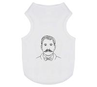 'Man With A Fancy Moustache' Pet Dog/Cat T-Shirt (PT00118867)
