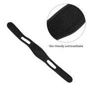 Man Women Sleeping Anti Snoring Belt Snore Stop Headband Chin Jaw Support Strap Black