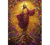 Man Zen Paint by Numbers for Adults with Frame, Large Paint by Number Canvas Kits, DIY Color Oil Painting Acrylic Paints with Brushes, Hobbies for Adults Women, Home Wall Decor Gifts 100x150cm J8-729