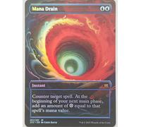 Mana Drain #01 Foil by CB- Alternative Custom Art Instant MTG