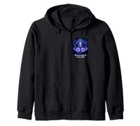 Mana Is Stored in The Balls RPG Humor Fantasy Sorcerer Zip Hoodie
