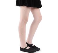 MANA MANA Fishnet Tights for Girls - Elegant & Comfortable Girls Tights for Every Occasion - Stylish and Versatile, Small, Net, Mesh, Girls Tights - Made in Italy, Bianco, 11-12 years