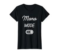 Mana Mode On Name Value Graphic T-Shirt, Women, Black, XS