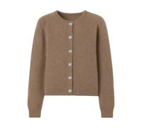 Mana Mohair Cardigan - female - Opal Studio - Cardigans - Brown - ONE SIZE - Knitwear ONE SIZE