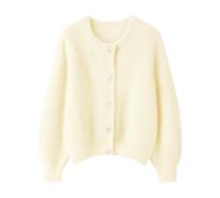 Mana Mohair Cardigan - female - Opal Studio - Cardigans - White - ONE SIZE - Knitwear ONE SIZE