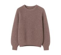 Mana Mohair Seamless - female - Opal Studio - Round-neck Knitwear - Brown - ONE SIZE - Knitwear ONE SIZE