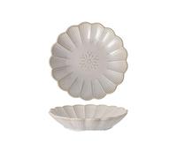 MANAFEEL Dining Plates Retro Ceramic Deep Plate Household Soup Plate Barbecue Plate Modern Simple Dessert Plate Side Dish Plate Dinner Plate(B)