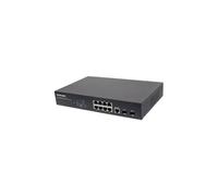 Managed Gigabit Switch 8X PoE+ 140W 802.3At/Af, 2X SFP 561167