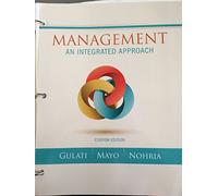 Management: An Integrated Approach (Mindtap Course List) - Cengage Learning