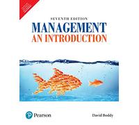Management : An Introduction, 7Th Edition [Paperback] David Boddy