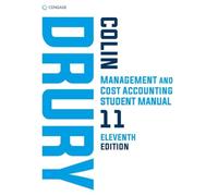 Management and Cost Accounting Student Manual
