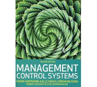 Management Control Systems, 2e