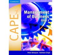 Management of Business for CAPE® Unit 1 (Caribbean)